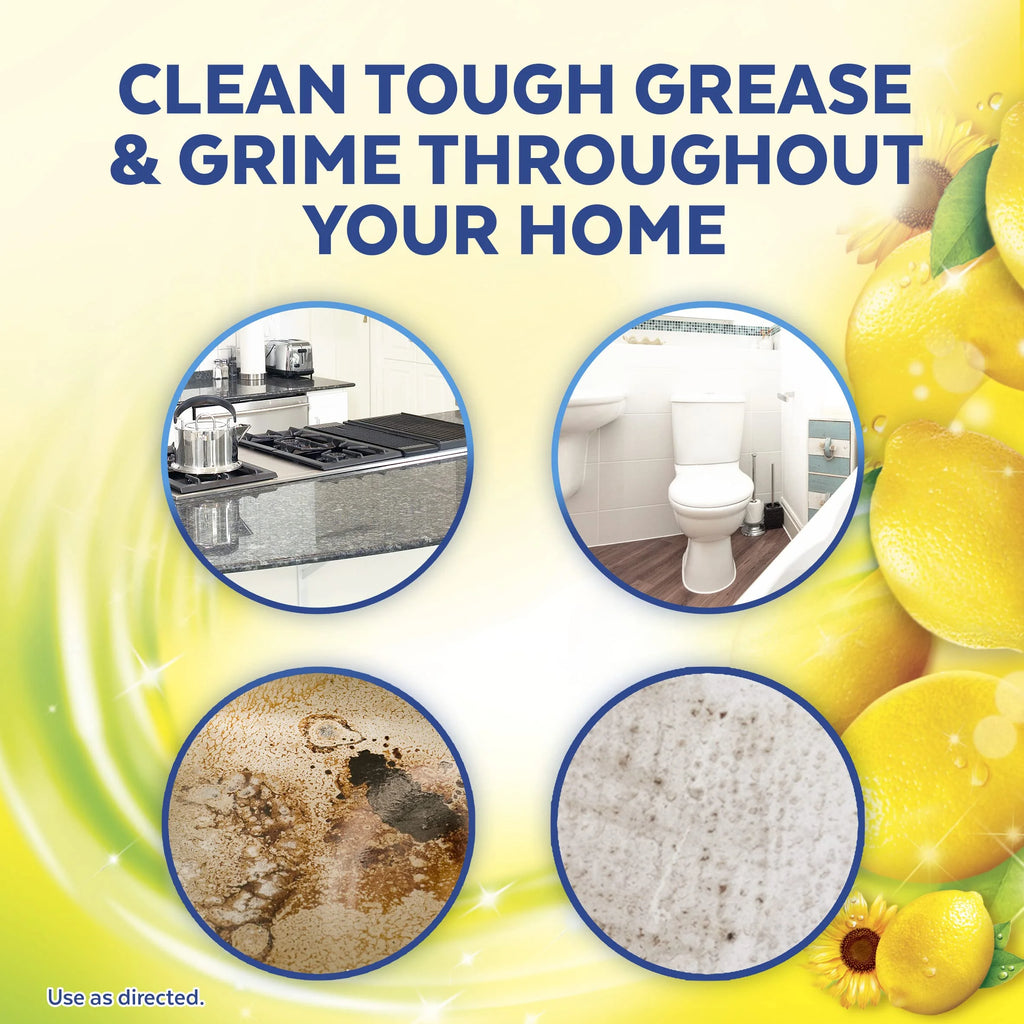 Multi-Surface Cleaner Sparkling Lemon And Sunflower Essence 40 Fl Oz Pack Of 3 O126