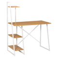 Computer Desk with 3-Tier Storage Shelves G6797