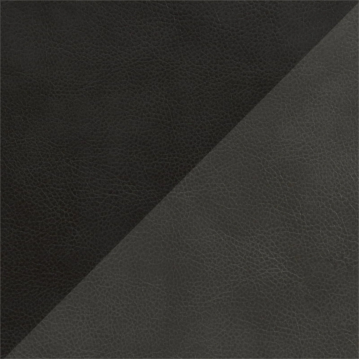 Dark Gray Faux Leather Power Double Reclining Loveseat O754509