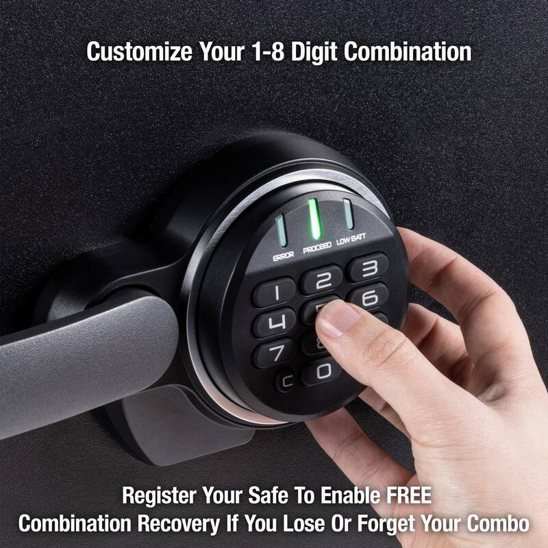 2.0 cu. ft. Fireproof Waterproof Safe with Digital Combination Lock E9996