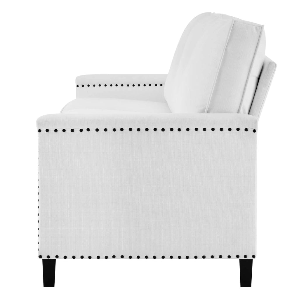 White Fabric Sofa S955360