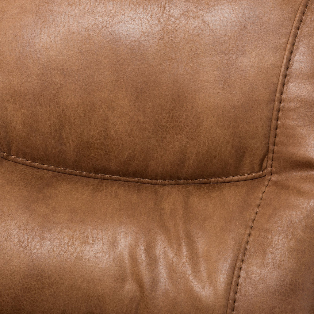 Light Brown 6 Piece Reclining Sectional U8750