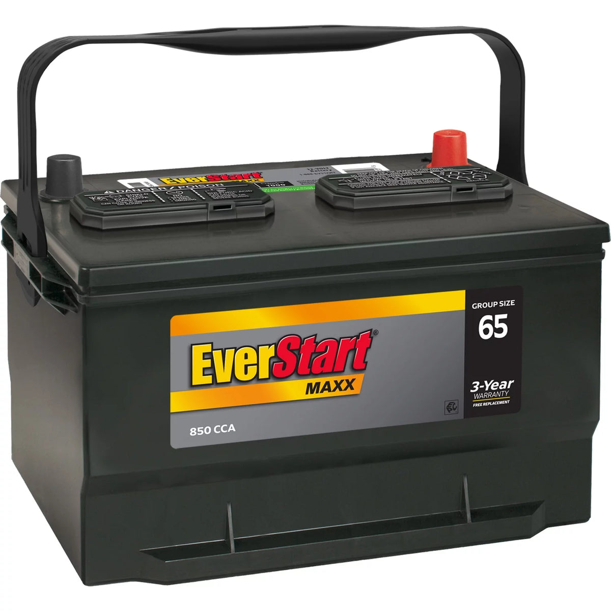 Lead Acid Automotive Battery Group Size 65 12 Volt 850 CCA P98489
