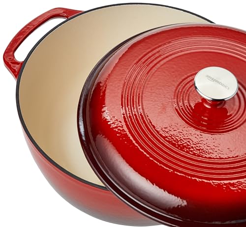 Enameled Cast Iron Covered Dutch Oven R18404