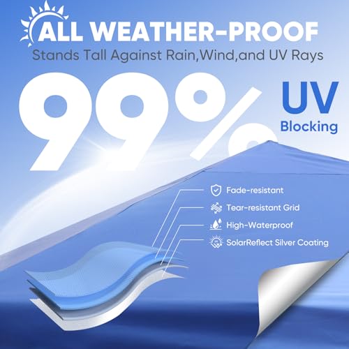 10x10 Pop Up Canopy with Weight Bags M687399