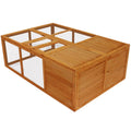 Foldable Wooden Animal Cage K512723