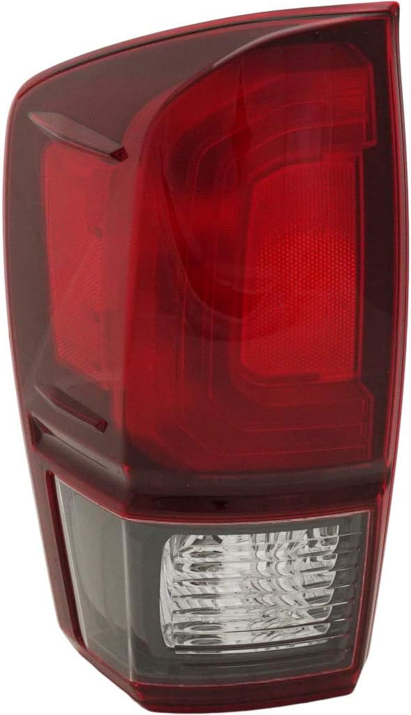 For Toyota Tacoma Tail Light Assembly Passenger Side Black Housing Red Lens Y138810