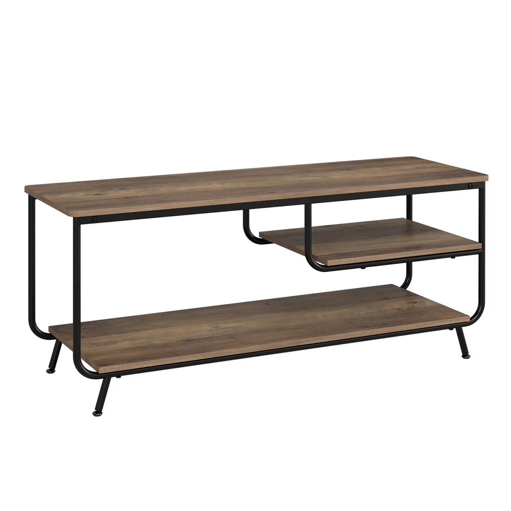 Wood 3 Tier TV Stand with Storage D667489