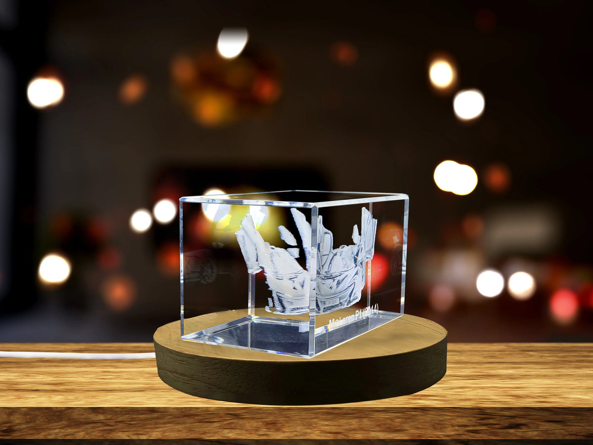 3D Engraved Crystal Tribute G898