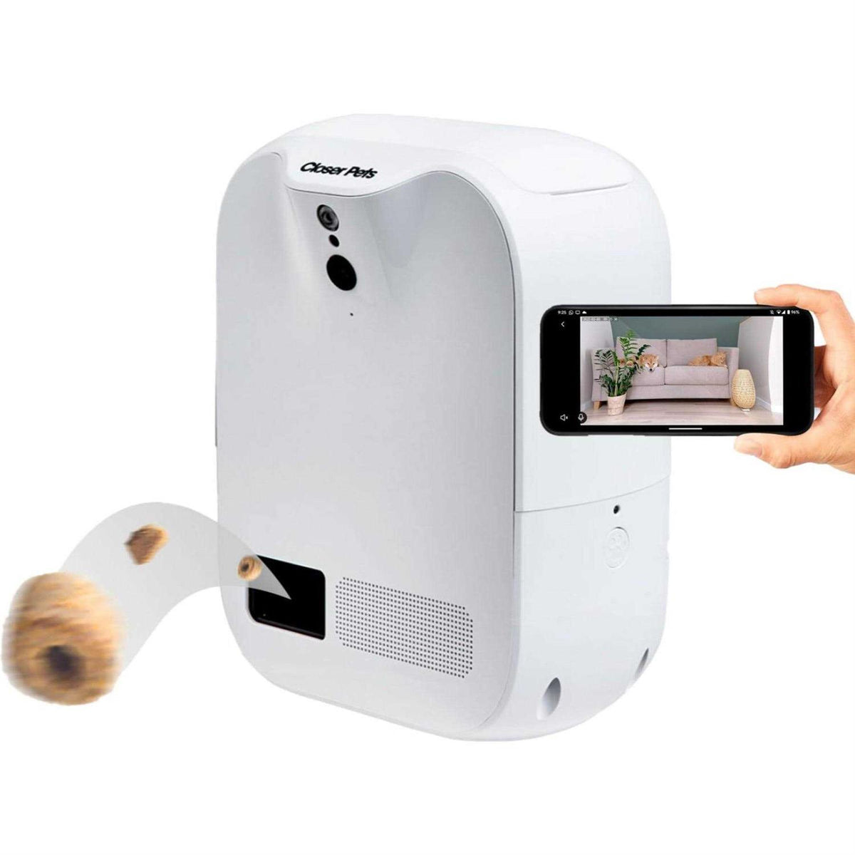 1080p Pet Camera and Treat Dispenser with Motion Activation R911