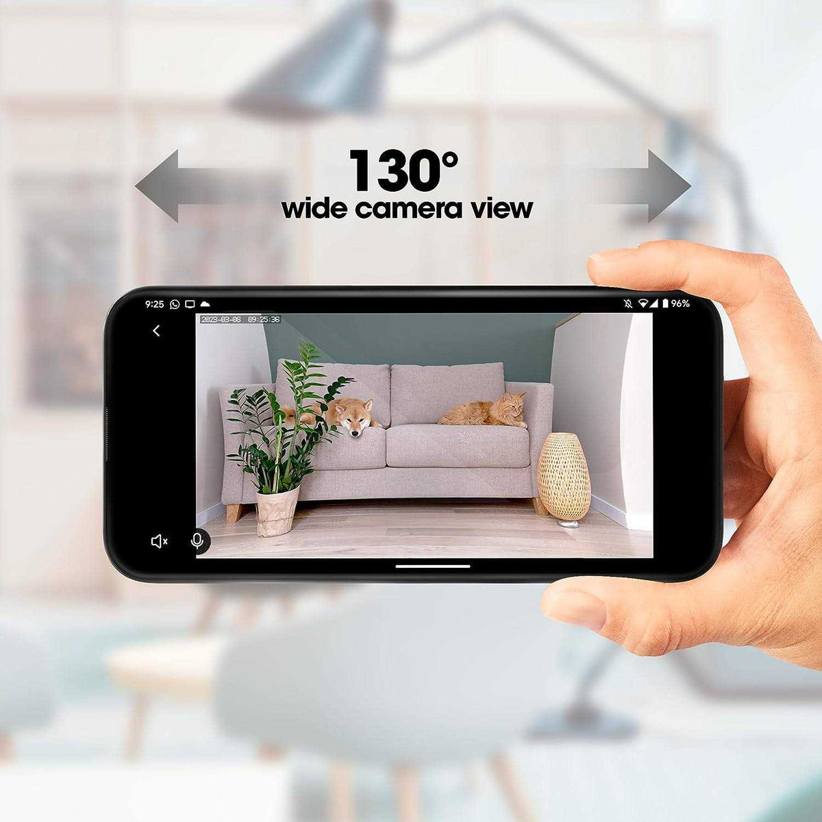 1080p Pet Camera and Treat Dispenser with Motion Activation R911