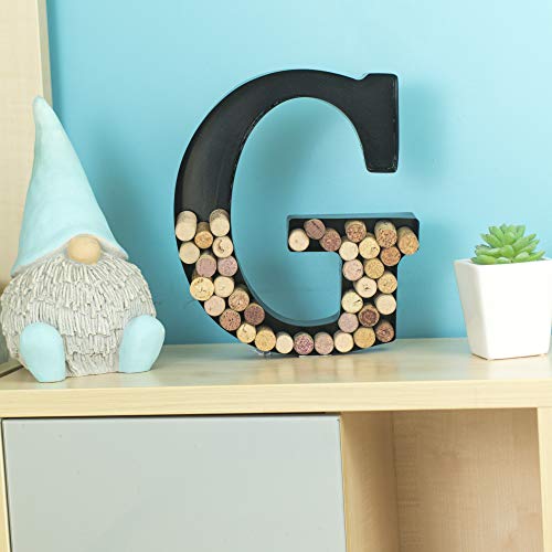 Metal Letter Wine Cork Holder Z23682