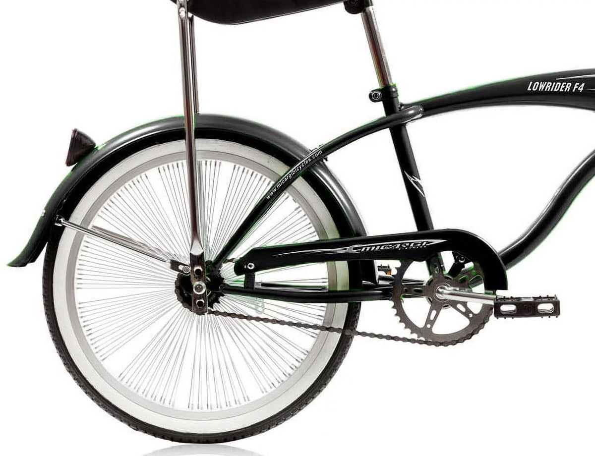 20 In. Lowrider Hi-Ten Steel Coaster Brake Single Speed Black C427130