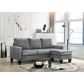 Gray Sofa Chaise M9512