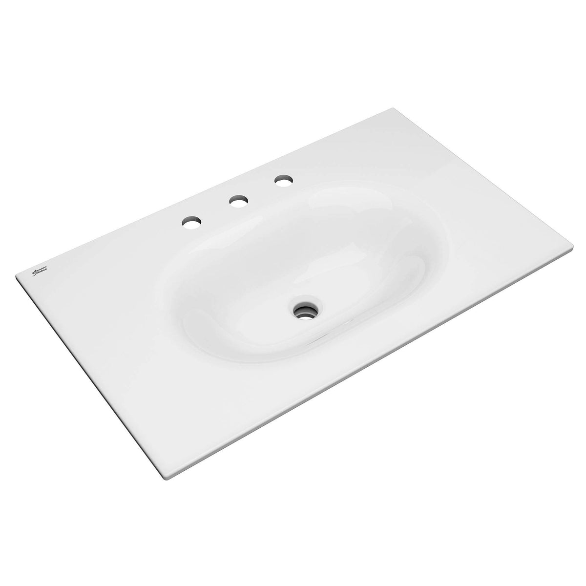 White 33 in. Vanity Top Sink R944852
