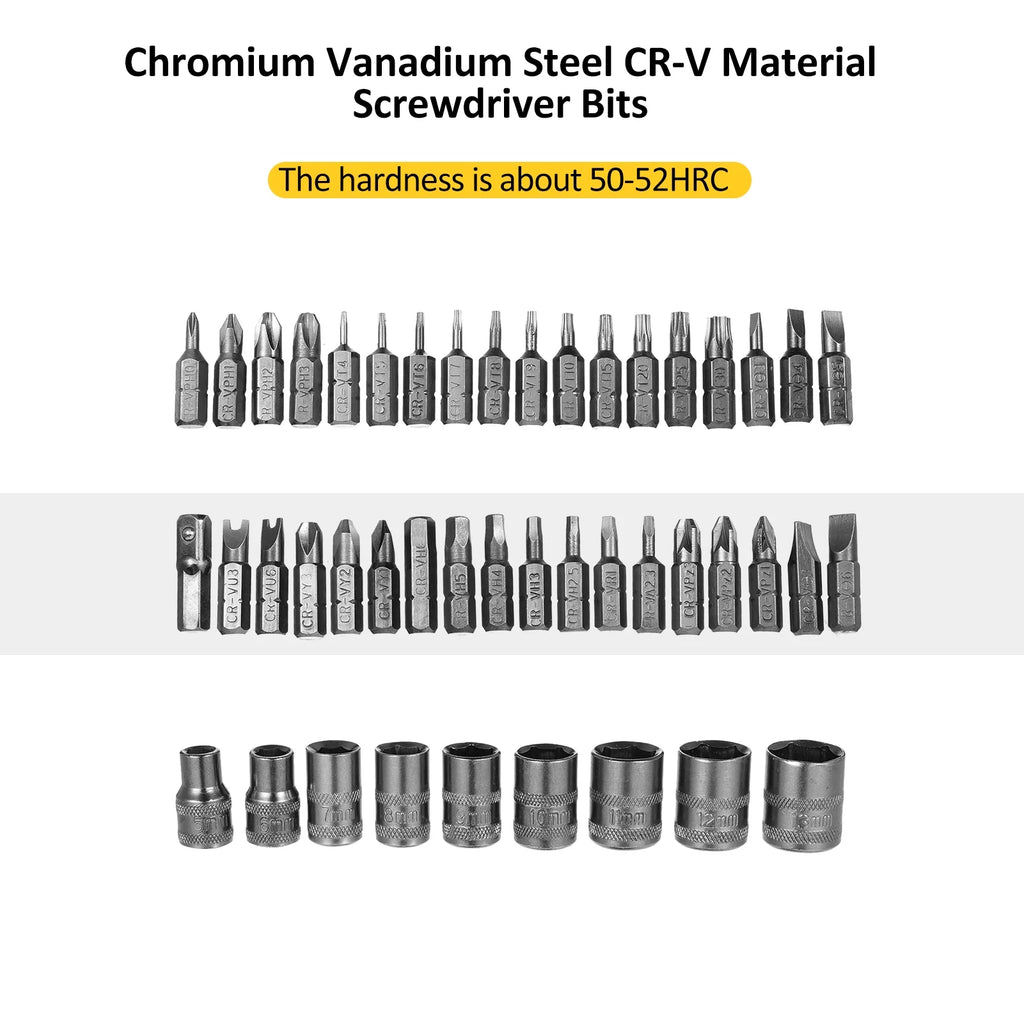 Socket Wrench Screwdriver Set D886