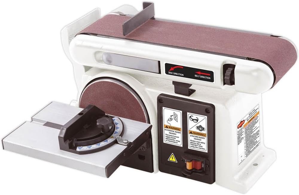 Horizontal/Vertical Belt Sander with 6 Disc E363397