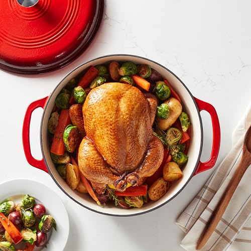 Enameled Cast Iron Covered Dutch Oven R18404