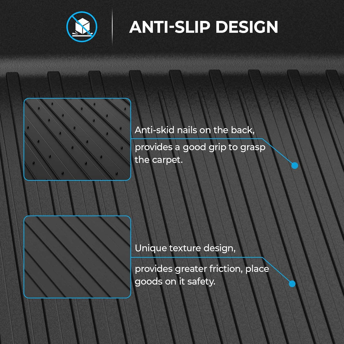 Black All Weather Cargo Trunk Liner M3516