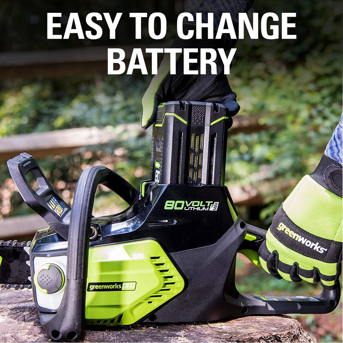 80V 16-inch Cordless Brushless Chainsaw O239927