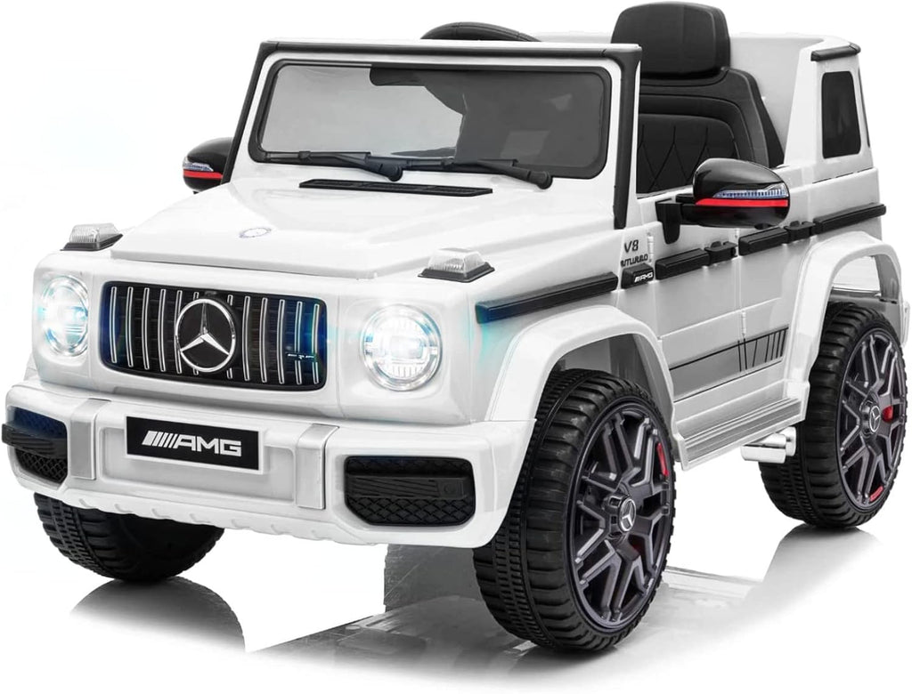 12V Kids Ride On Car with Remote Control, Spring Suspension, Safety Lock, LED, Red H37131