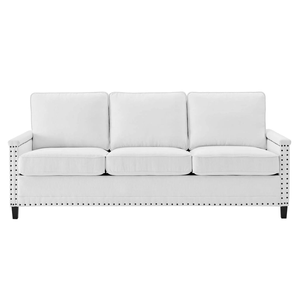White Fabric Sofa S955360