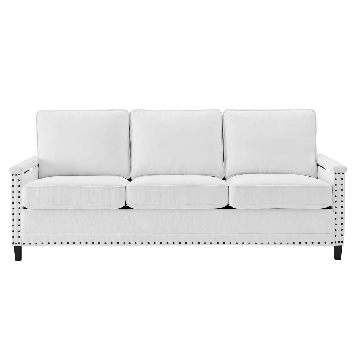 White Fabric Sofa S955360
