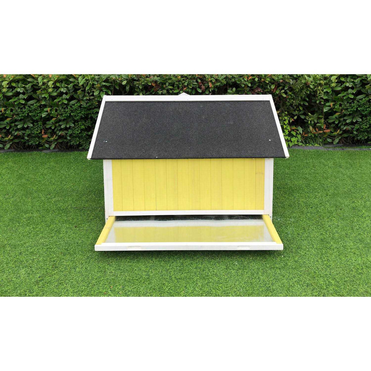 Outdoor Wooden Chicken Coop with Ramp A1881