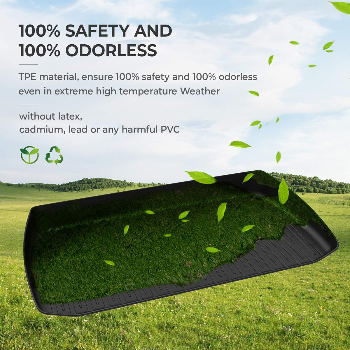 Black All Weather Cargo Trunk Liner M3516