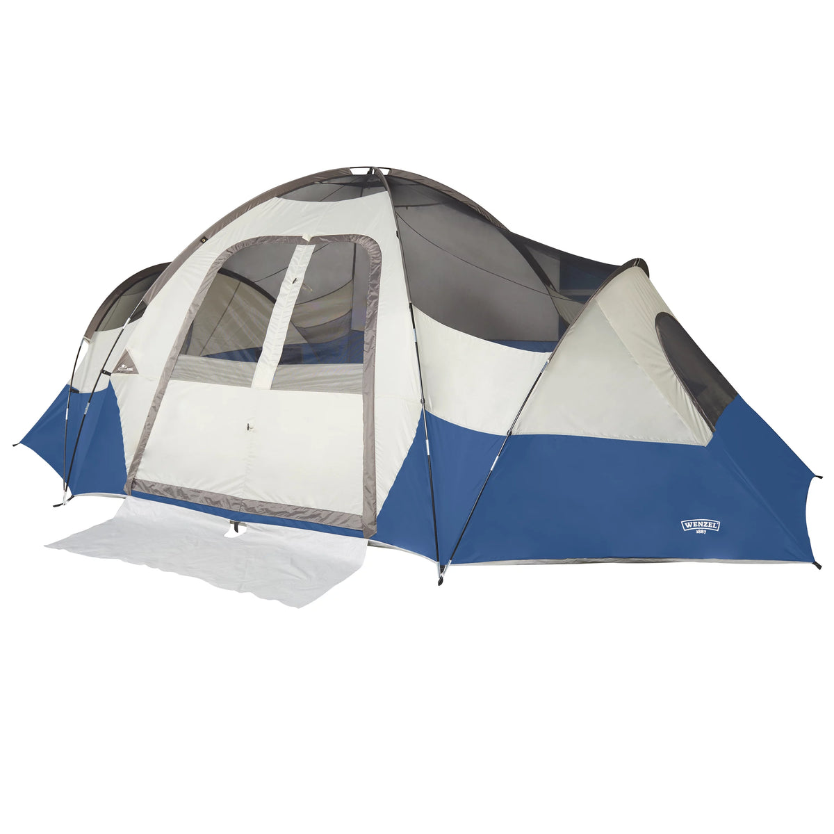 Blue 10-Person Cabin Tent Z5650