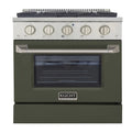 30 4.2 cu ft. Propane Gas Range Olive Green A820338