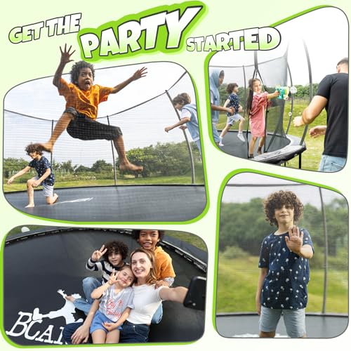 8FT Recreational Trampoline with Enclosure L662253