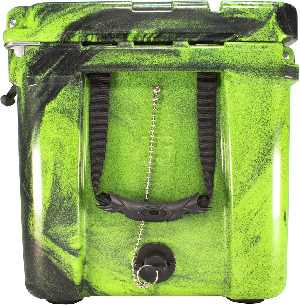 Green and Black Camo 45 Quart Insulated Cooler E428908
