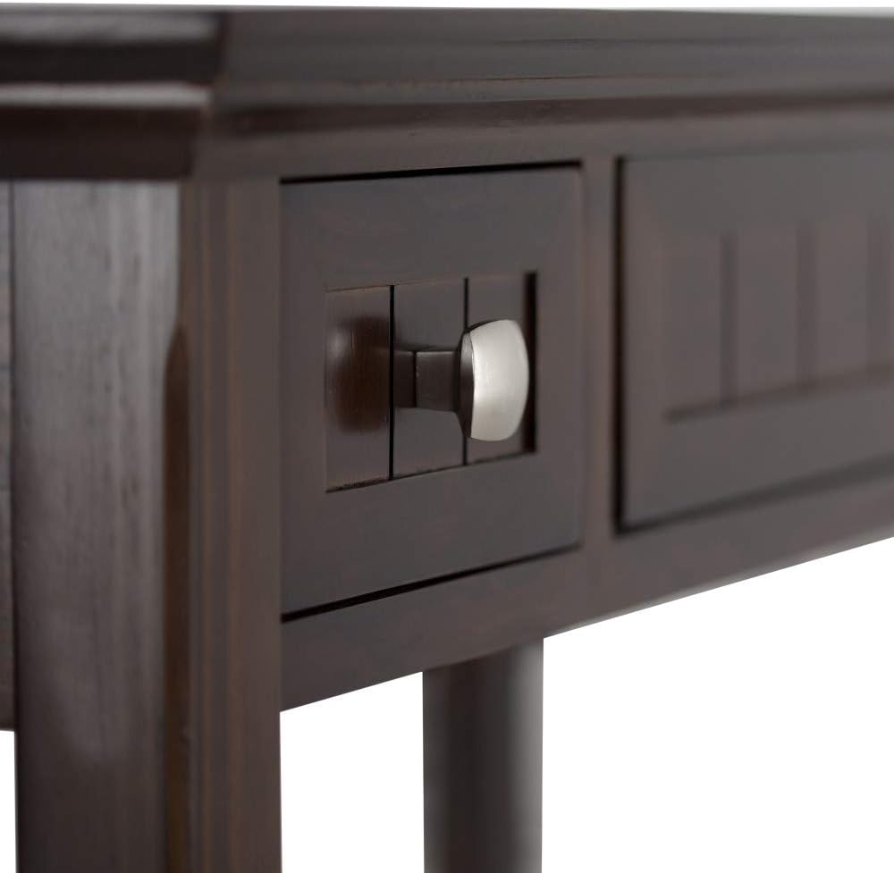 48 inch Solid Wood Desk with 2 Drawers Q128