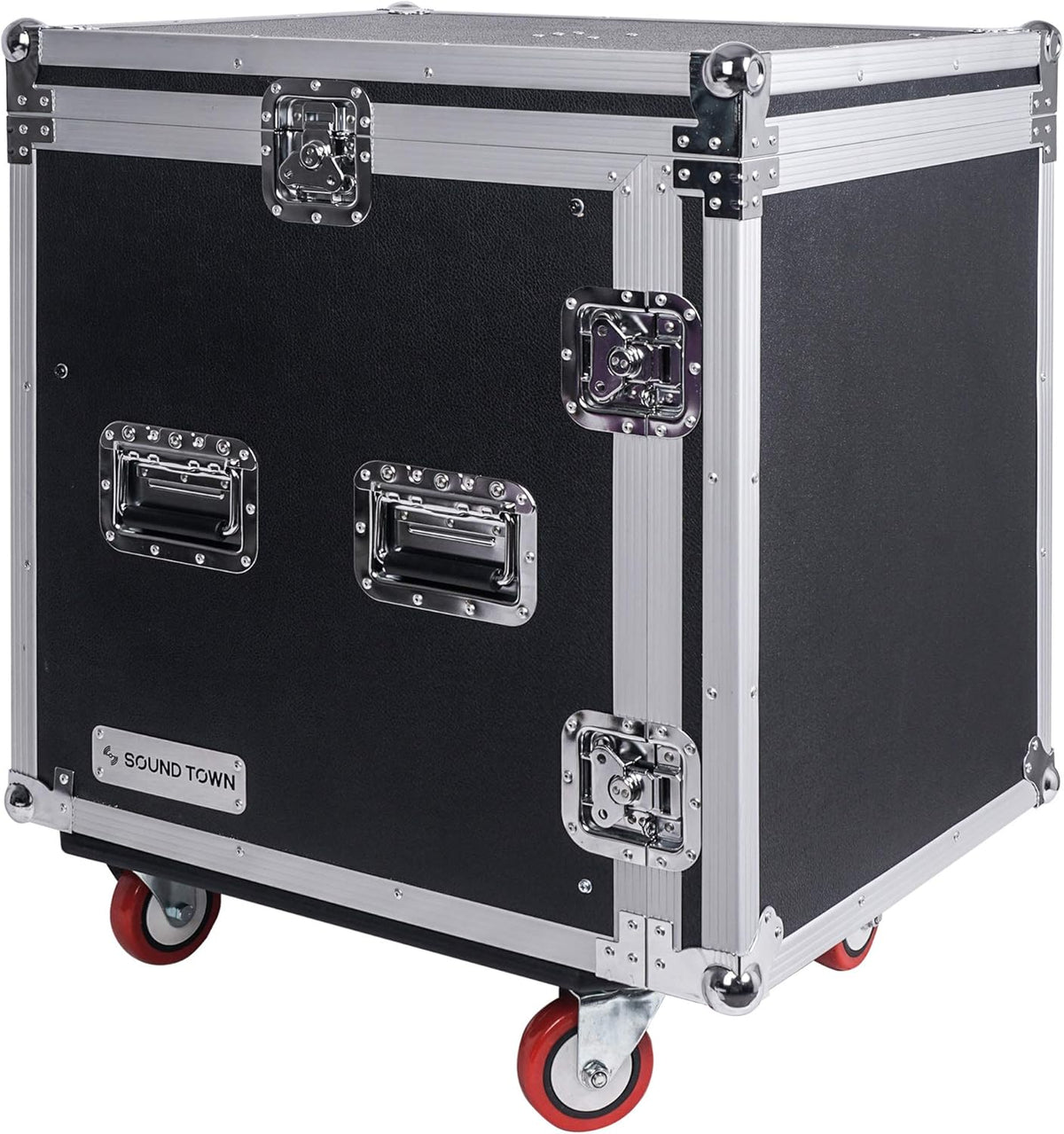 14U PA DJ Rack/Road ATA Case with 11U Slant Mixer Top Y9361