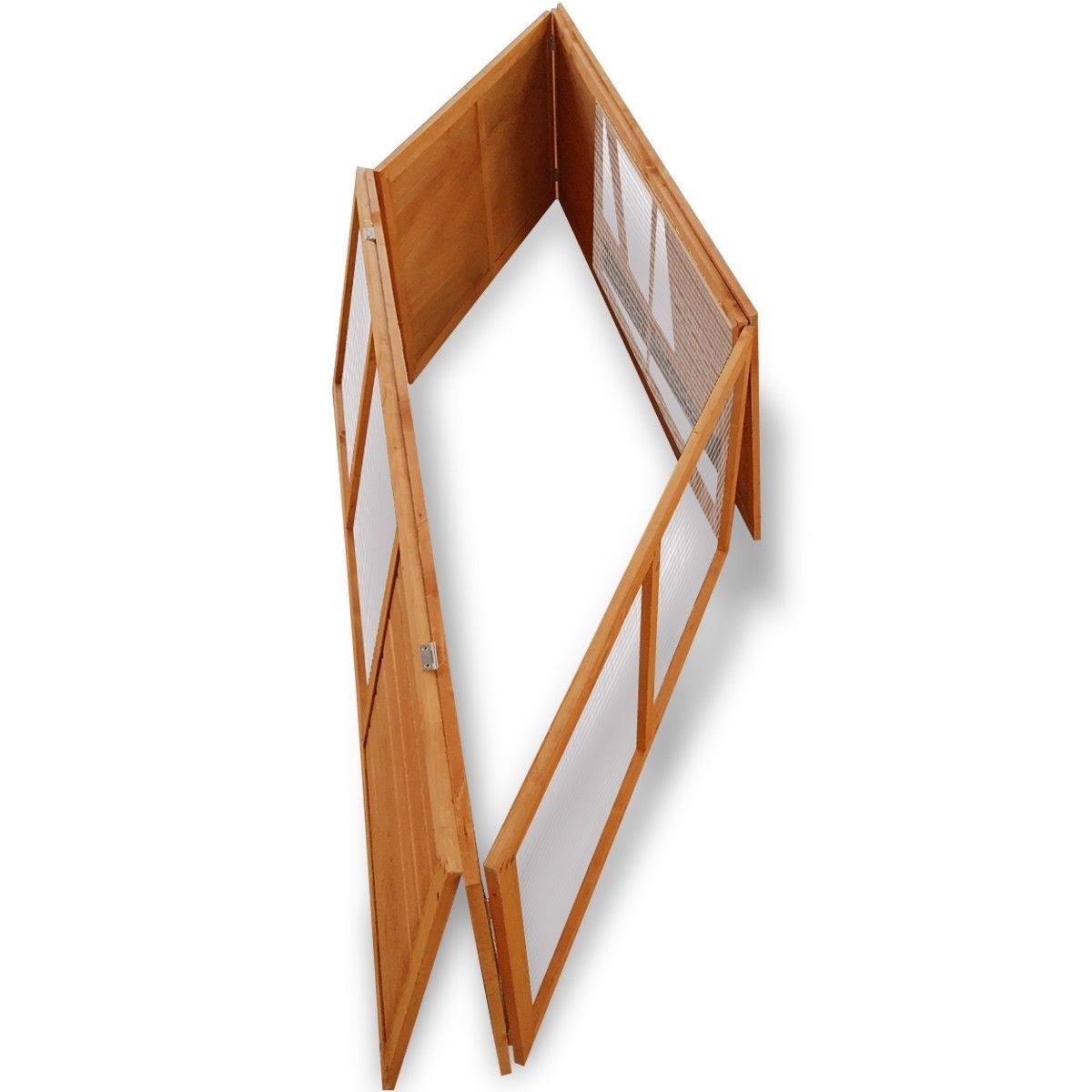 Foldable Wooden Animal Cage K512723