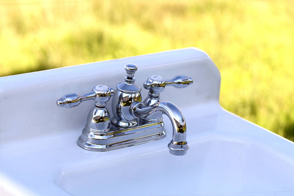 Chrome Centerset Lavatory Faucet with Pop-Up Y652104