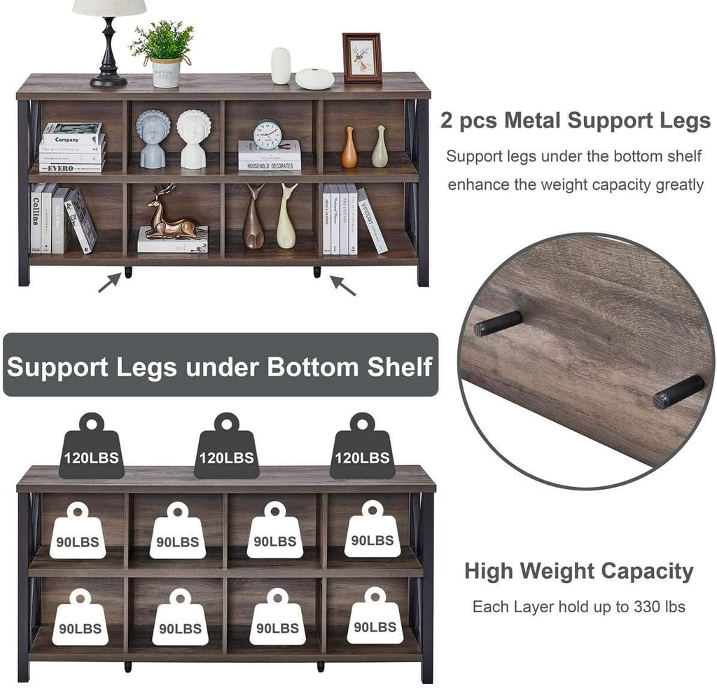 8 Cube Storage Organizer Bookshelf A4686