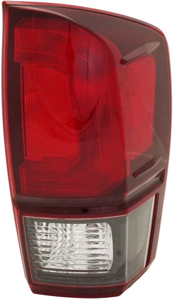 For Toyota Tacoma Tail Light Assembly Passenger Side Black Housing Red Lens Y138810