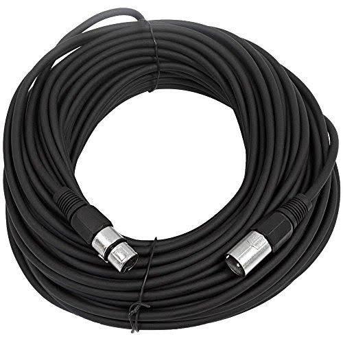 8 Pack Black XLR Microphone Cables J16894