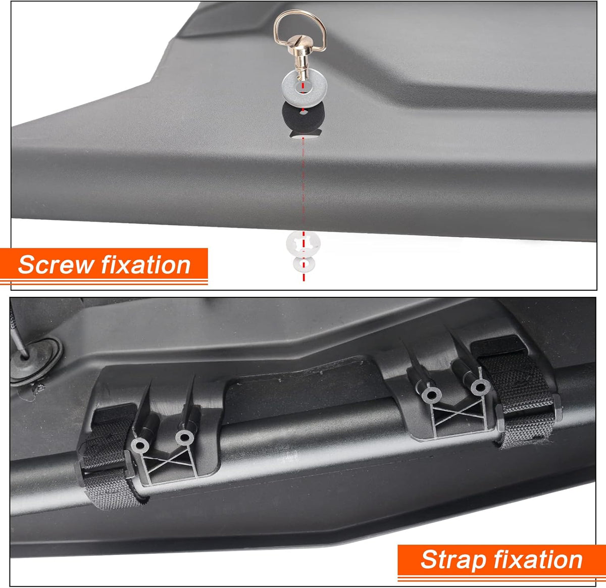 Hard Roof Sport Roof Top for 2017-2021 Can Am Maverick X3 2-seater model & Hardware kit Replace OEM 715002902 (2 Doors) S356