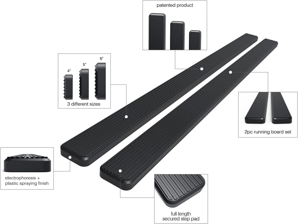 Black Running Boards S321232