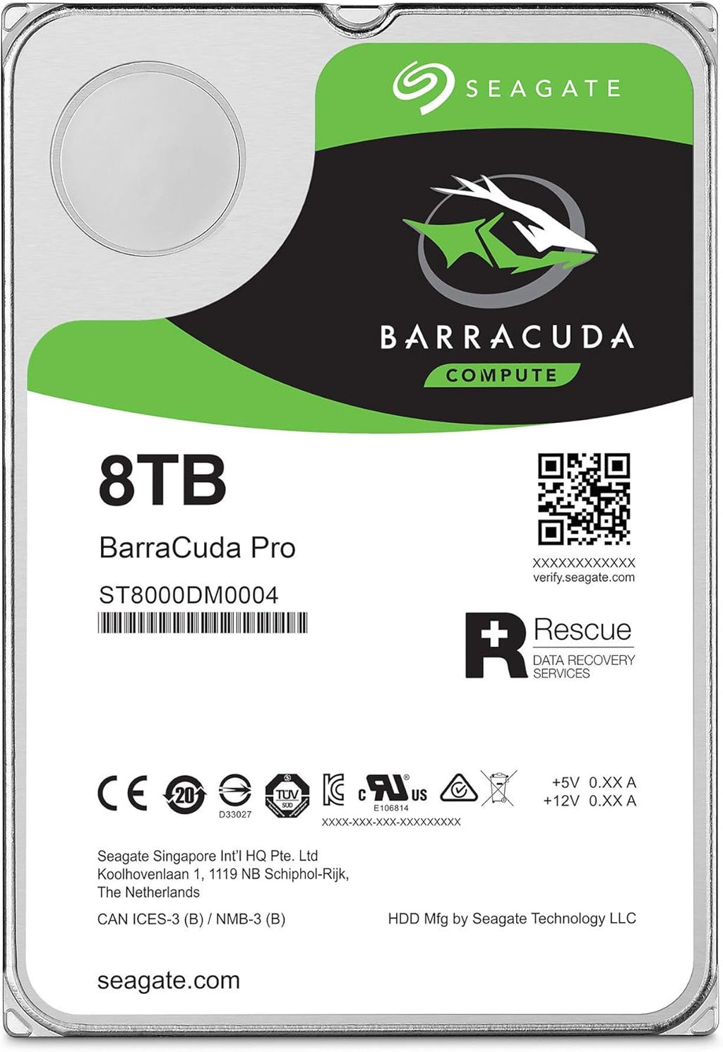 8TB 7200RPM Internal Hard Drive SATA 6GB/s 3.5-Inch P550
