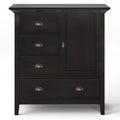 Solid Wood Medium Storage Cabinet J1436