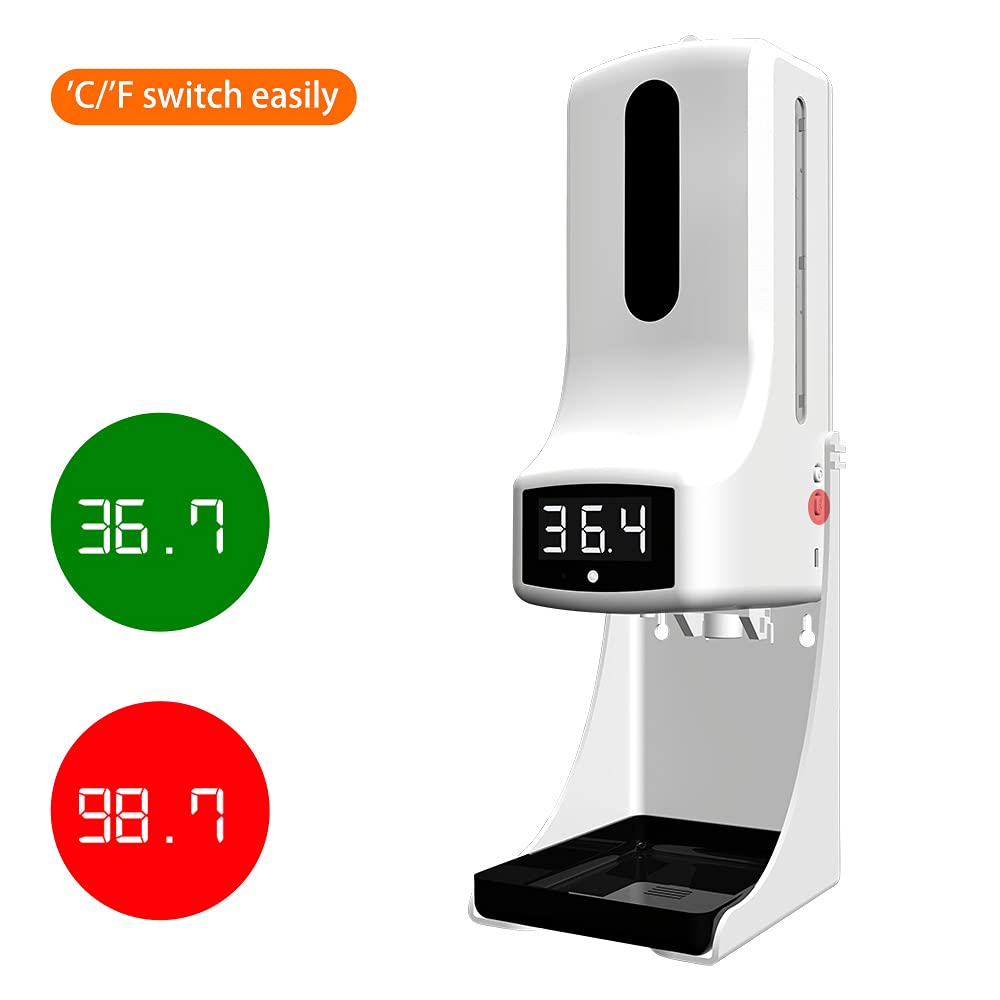 Wall Mounted Automatic Soap Dispenser with Thermometer Q7080