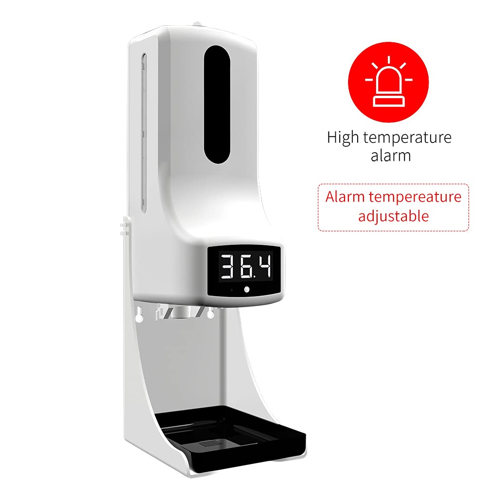 Wall Mounted Automatic Soap Dispenser with Thermometer Q7080