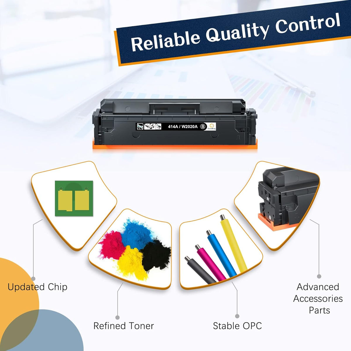 Compatible Toner Cartridge Replacement 4-Pack H157