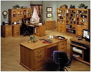 7 Shelf 84H Wood Bookcase M5589