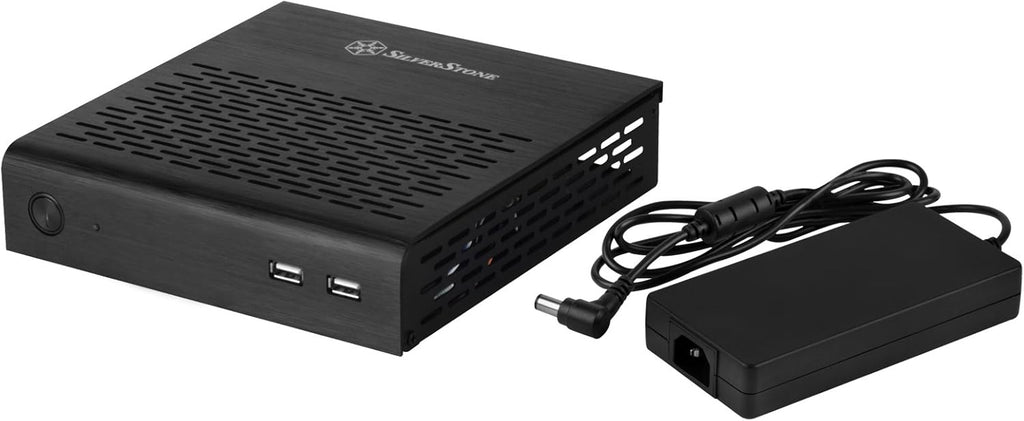 Thin-Mini ITX Aluminum Case with 120W External Power Adapter I292