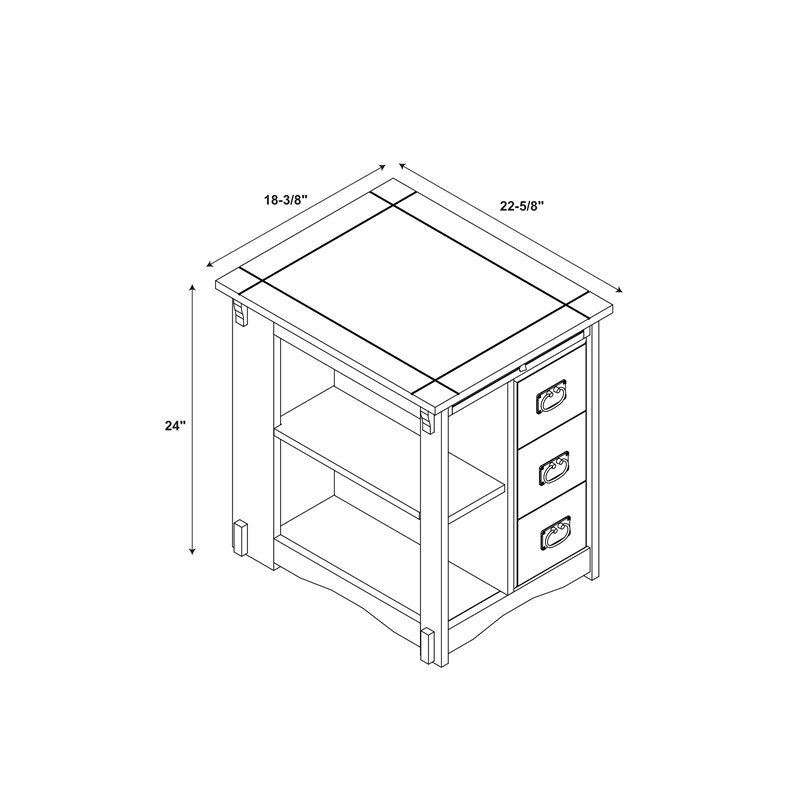 Cabinet Table F4541